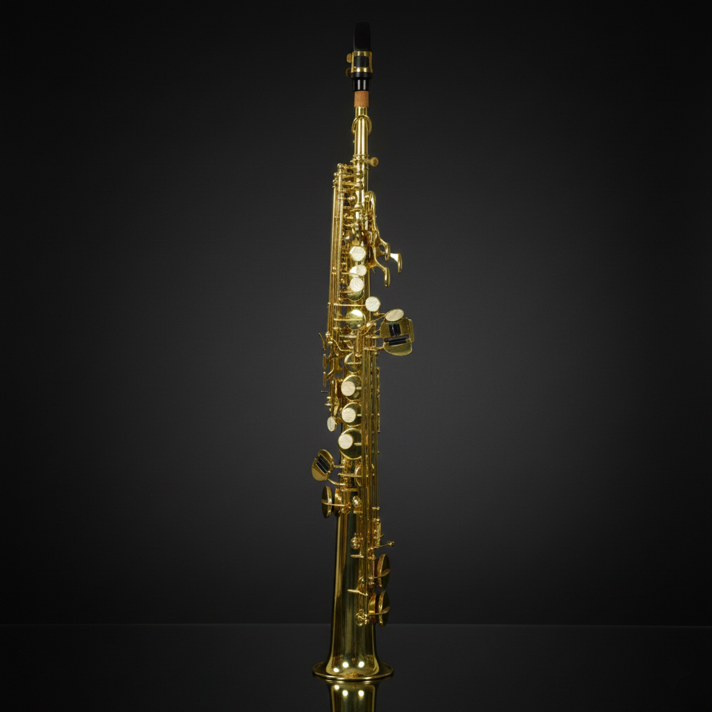 Saxofone Soprano SS 200 Laqueado Dourado