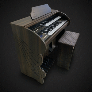 Órgão Rohnes RS40 Marrom