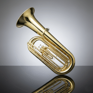 Tuba 3 Pistos TU 200 Laqueada Dourada