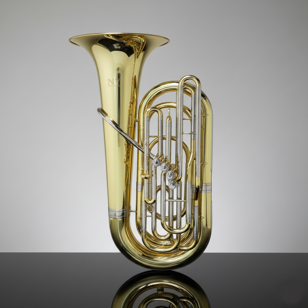 Tuba TU 400P Bb Laqueada Dourada